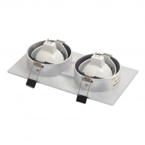 DK3022-CM Встраиваемый светильник, IP 20, 10 Вт, GU5.3, LED, серый, пластик в Красноуральске - krasnouralsk.ok-mebel.com | фото 4
