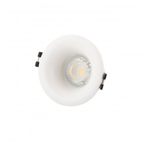 DK3024-WH Встраиваемый светильник, IP 20, 10 Вт, GU5.3, LED, белый, пластик в Красноуральске - krasnouralsk.ok-mebel.com | фото 1