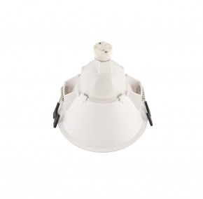 DK3026-WB Встраиваемый светильник, IP 20, 10 Вт, GU5.3, LED, белый/черный, пластик в Красноуральске - krasnouralsk.ok-mebel.com | фото 4