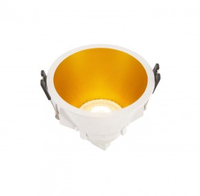 DK3026-WG Встраиваемый светильник, IP 20, 10 Вт, GU5.3, LED, белый/золотой, пластик в Красноуральске - krasnouralsk.ok-mebel.com | фото 4