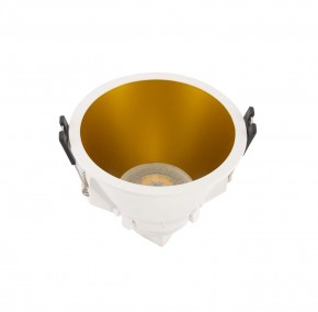 DK3026-WG Встраиваемый светильник, IP 20, 10 Вт, GU5.3, LED, белый/золотой, пластик в Красноуральске - krasnouralsk.ok-mebel.com | фото 2