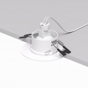 DK3028-WH Встраиваемый светильник, IP 20, 10 Вт, GU5.3, LED, белый, пластик в Красноуральске - krasnouralsk.ok-mebel.com | фото 3