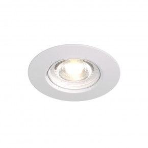 DK3028-WH Встраиваемый светильник, IP 20, 10 Вт, GU5.3, LED, белый, пластик в Красноуральске - krasnouralsk.ok-mebel.com | фото 5
