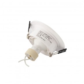 DK3029-WH Встраиваемый светильник, IP 20, 10 Вт, GU5.3, LED, белый, пластик в Красноуральске - krasnouralsk.ok-mebel.com | фото 3