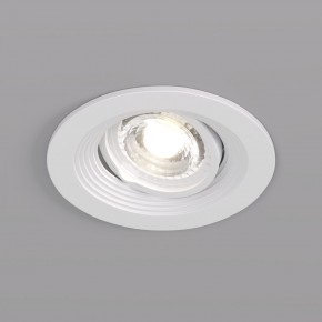 DK3029-WH Встраиваемый светильник, IP 20, 10 Вт, GU5.3, LED, белый, пластик в Красноуральске - krasnouralsk.ok-mebel.com | фото