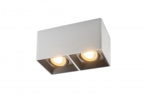 DK3035-WB Светильник накладной IP 20, 10 Вт, GU5.3, LED, белый/черный, пластик в Красноуральске - krasnouralsk.ok-mebel.com | фото