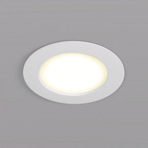 DK3046-WH Встраиваемый светильник, IP 20, 5Вт, LED, белый, пластик в Красноуральске - krasnouralsk.ok-mebel.com | фото