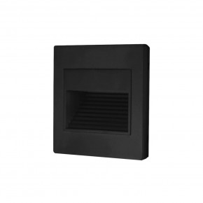 DK3050-BK Светильник встраиваемый в стену, IP 20, LED 3000, 1 Вт, черный пластик в Красноуральске - krasnouralsk.ok-mebel.com | фото