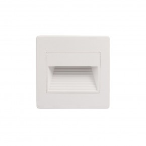 DK3050-WH Светильник встраиваемый в стену, IP 20, LED 3000, 1 Вт, белый, пластик в Красноуральске - krasnouralsk.ok-mebel.com | фото 3