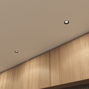 DK3055-BK Встраиваемый светильник, IP 20, 10 Вт, GU5.3, LED, черный, пластик в Красноуральске - krasnouralsk.ok-mebel.com | фото 4