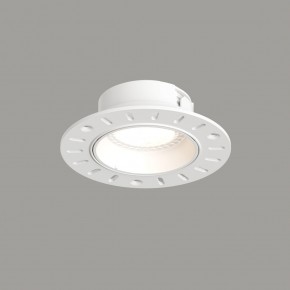 DK3055-WH Встраиваемый светильник, IP 20, 10 Вт, GU5.3, LED, белый, пластик в Красноуральске - krasnouralsk.ok-mebel.com | фото