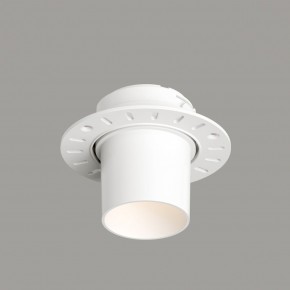 DK3057-WH Встраиваемый светильник под шпатлевку, IP20, до 15 Вт, LED, GU5,3, белый, пластик в Красноуральске - krasnouralsk.ok-mebel.com | фото 1