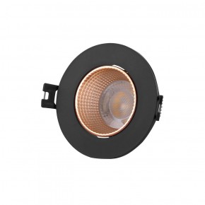 DK3061-BBR Встраиваемый светильник, IP 20, 10 Вт, GU5.3, LED, черный/бронзовый, пластик в Красноуральске - krasnouralsk.ok-mebel.com | фото