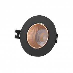 DK3061-BBR Встраиваемый светильник, IP 20, 10 Вт, GU5.3, LED, черный/бронзовый, пластик в Красноуральске - krasnouralsk.ok-mebel.com | фото