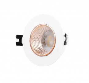 DK3061-WBR Встраиваемый светильник, IP 20, 10 Вт, GU5.3, LED, белый/бронзовый, пластик в Красноуральске - krasnouralsk.ok-mebel.com | фото