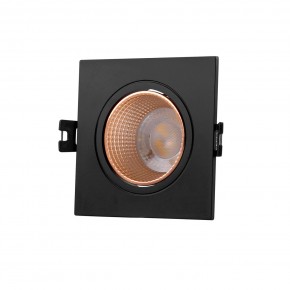 DK3071-BBR Встраиваемый светильник, IP 20, 10 Вт, GU5.3, LED, черный/бронзовый, пластик в Красноуральске - krasnouralsk.ok-mebel.com | фото