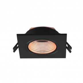 DK3071-BBR Встраиваемый светильник, IP 20, 10 Вт, GU5.3, LED, черный/бронзовый, пластик в Красноуральске - krasnouralsk.ok-mebel.com | фото 2