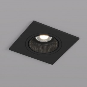 DK3071-BK Встраиваемый светильник, IP 20, 10 Вт, GU5.3, LED, черный/черный, пластик в Красноуральске - krasnouralsk.ok-mebel.com | фото