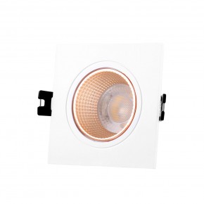 DK3071-WBR Встраиваемый светильник, IP 20, 10 Вт, GU5.3, LED, белый/бронзовый, пластик в Красноуральске - krasnouralsk.ok-mebel.com | фото