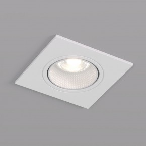 DK3071-WH Встраиваемый светильник, IP 20, 10 Вт, GU5.3, LED, белый/белый, пластик в Красноуральске - krasnouralsk.ok-mebel.com | фото