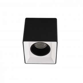DK3080-BW+BK Светильник накладной IP 20, 10 Вт, GU5.3, LED, черно-белый/черный, пластик в Красноуральске - krasnouralsk.ok-mebel.com | фото