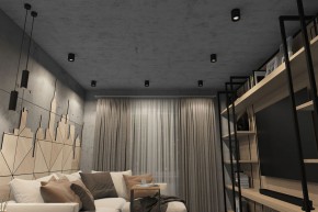 DK3090-BK+CH Светильник накладной IP 20, 10 Вт, GU5.3, LED, черный/хром, пластик в Красноуральске - krasnouralsk.ok-mebel.com | фото 2