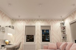 DK3090-WH+CH Светильник накладной IP 20, 10 Вт, GU5.3, LED, белый/хром, пластик в Красноуральске - krasnouralsk.ok-mebel.com | фото 2
