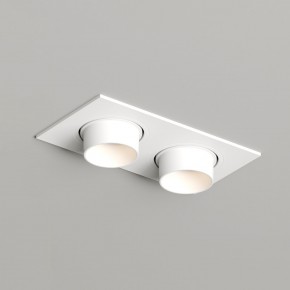 DK3122-WH Встраиваемый светильник, IP20, до 15 Вт, LED, GU5,3, белый, пластик в Красноуральске - krasnouralsk.ok-mebel.com | фото