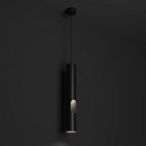DK4045-BK Подвесной светильник, с декоративным вырезом, IP 20, до 15 Вт, LED, GU10, черный, алюминий в Красноуральске - krasnouralsk.ok-mebel.com | фото 2