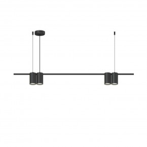 DK4061-BK Подвесной светильник ORBIT, IP20, 4xGU10 LED до 15 Вт, черный матовый, алюминий в Красноуральске - krasnouralsk.ok-mebel.com | фото 3