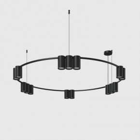 DK4067-BK Подвесной светильник ORBIT, IP20, 15xGU10 LED до 15 Вт, черный матовый, алюминий в Красноуральске - krasnouralsk.ok-mebel.com | фото 2