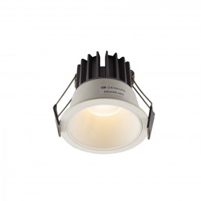 DK4400-WH Встраиваемый светильник, IP 20, 7 Вт, LED 3000, белый, алюминий в Красноуральске - krasnouralsk.ok-mebel.com | фото