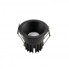 DK4500-BK Встраиваемый светильник, IP 20, 12 Вт, LED 3000, черный, алюминий в Красноуральске - krasnouralsk.ok-mebel.com | фото