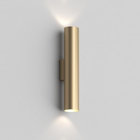 DK5022-SG Настенный светильник, IP20, до 15 Вт, LED, 2xGU10, матовое золото, алюминий в Красноуральске - krasnouralsk.ok-mebel.com | фото