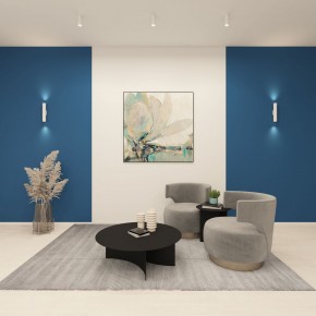 DK5022-WH Настенный светильник, IP20, до 15 Вт, LED, 2xGU10, белый, алюминий в Красноуральске - krasnouralsk.ok-mebel.com | фото 4