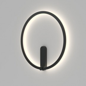 DK5035-BK Бра ROUND со светодиодом, IP20, 24W, 3000/4000/6500K, черный, алюминий в Красноуральске - krasnouralsk.ok-mebel.com | фото