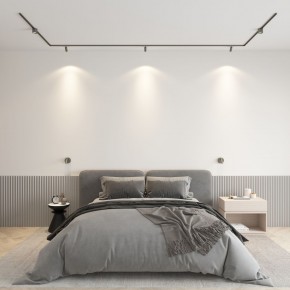 DK5072-DN Бра SHINE WALL со светодиодом, D104*H68, IP20, 3000К, 3W, RA?90, темный никель, алюминий в Красноуральске - krasnouralsk.ok-mebel.com | фото 4