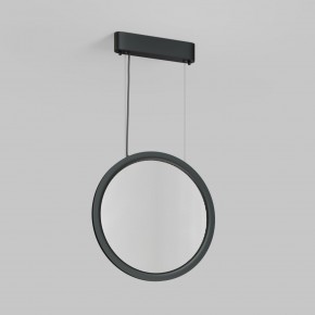 DK6604-BK Подвесной вертикальный светильник Veil со светодиодом H1500 d450 220V 36W 3000-6000K IP20 черный алюминий в Красноуральске - krasnouralsk.ok-mebel.com | фото 2