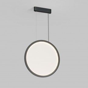DK6606-BK Подвесной вертикальный светильник Veil со светодиодом H1700 d600 220V 48W 3000-6000K IP20 черный алюминий в Красноуральске - krasnouralsk.ok-mebel.com | фото 3