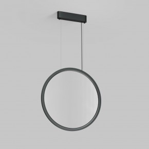 DK6606-BK Подвесной вертикальный светильник Veil со светодиодом H1700 d600 220V 48W 3000-6000K IP20 черный алюминий в Красноуральске - krasnouralsk.ok-mebel.com | фото 4
