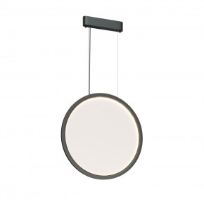 DK6606-BK Подвесной вертикальный светильник Veil со светодиодом H1700 d600 220V 48W 3000-6000K IP20 черный алюминий в Красноуральске - krasnouralsk.ok-mebel.com | фото 5