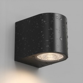 DK9790-BK Настенный уличный светильник NARVIK, IP44, GU10 LED, до 15 Вт, черный, алюминий в Красноуральске - krasnouralsk.ok-mebel.com | фото 3