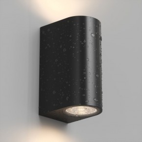 DK9791-BK Настенный уличный светильник NARVIK, IP44, 2хGU10 LED, до 15 Вт, черный, алюминий в Красноуральске - krasnouralsk.ok-mebel.com | фото 3
