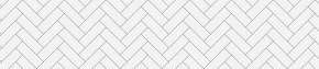Фартук Метро керамик (белая) CPL пластик МДФ 6 мм в Красноуральске - krasnouralsk.ok-mebel.com | фото 1