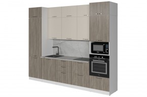ФЬЮДЖИ Кухонный гарнитур Экстра (3000 мм) в Красноуральске - krasnouralsk.ok-mebel.com | фото 4