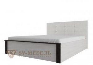 Кровать 1400 двойная (универсальная) с мягким изголовьем Гамма 20 в Красноуральске - krasnouralsk.ok-mebel.com | фото 1