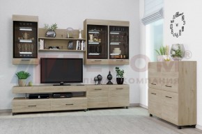 Гостиная Камелия Композиция 8 (Гикори Джексон светлый) в Красноуральске - krasnouralsk.ok-mebel.com | фото 3