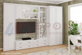Гостиная Карина Композиция 16 (Снежный ясень) в Красноуральске - krasnouralsk.ok-mebel.com | фото
