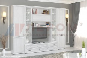 Гостиная Карина Композиция 19 (Снежный ясень) в Красноуральске - krasnouralsk.ok-mebel.com | фото
