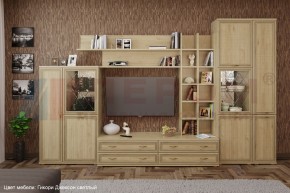 Гостиная Карина Композиция 5 (Гикори Джексон светлый) в Красноуральске - krasnouralsk.ok-mebel.com | фото
